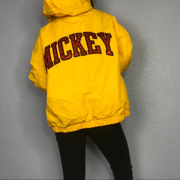 Vintage Disneyland Mickey Mouse Windbreaker Jacket - Picture 3 of 7